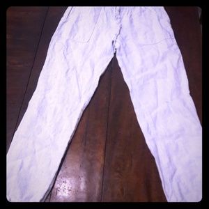 Striped womans pants